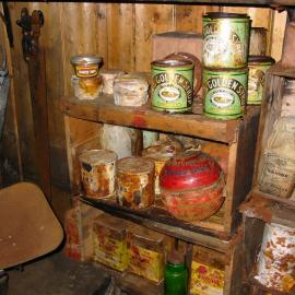 2003 K440 at Scott's 'Terra Nova' hut - Stocked Galley shelves (003)