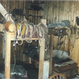 2002 K440B at Scott's 'Terra Nova' hut, interior - Bunks of Oates, Meares, and Atkinson