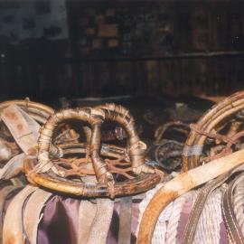 2002 K440B at Scott's 'Terra Nova' hut, interior - Mule or pony snowshoes