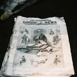 2002 Scott's 'Terra Nova' hut, interior - The Illustrated London News