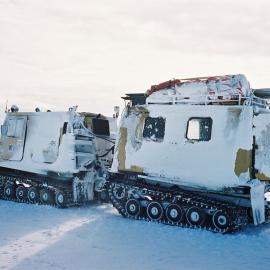 2002 Hägglunds at Cape Evans