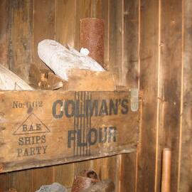 2002 Scott's 'Terra Nova' hut, interior survey image - Cold Porch (005)