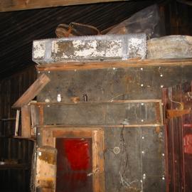 2002 Scott's 'Terra Nova' hut, interior survey image - Ponting's Darkroom (001)
