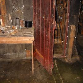 2002 Scott's 'Terra Nova' hut, interior survey image - Ponting's Darkroom (006)