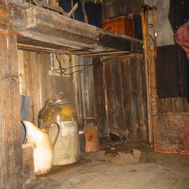 2002 Scott's 'Terra Nova' hut, interior survey image - Ponting's Darkroom (011)