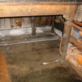 2002 Scott's 'Terra Nova' hut, interior survey image - Galley (002)
