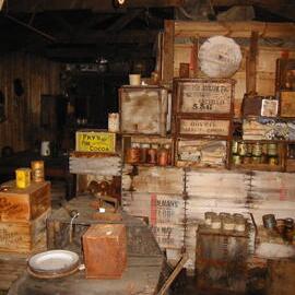 2002 Scott's 'Terra Nova' hut, interior survey image - Galley (015)