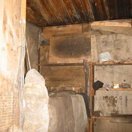 2002 Scott's 'Terra Nova' hut, interior survey image - Geology area (006)