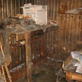 2002 Scott's 'Terra Nova' hut, interior survey image - Messdeck (024)