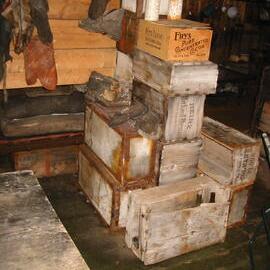 2002 Scott's 'Terra Nova' hut, interior survey image - Wardroom (003)