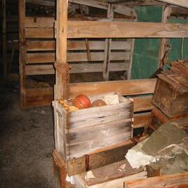 2002 Scott's 'Terra Nova' hut, interior survey image - Stables (013)