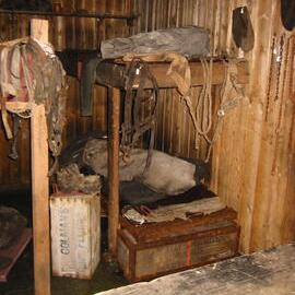 2002 Scott's 'Terra Nova' hut, interior survey image - The Tenements