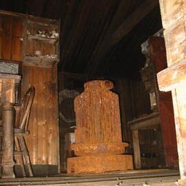 2002 Scott's 'Terra Nova' hut, interior survey image - Wardroom (002)