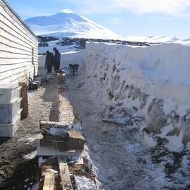 Excavation progress of Bowers' Annexe