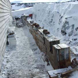 Tiers of Colman's boxes, Bowers' Annexe 