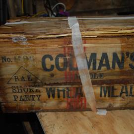 Colman's box from Bowers' Annexe Excavation (008)