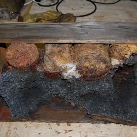 Colman's box from Bowers' Annexe Excavation (011)