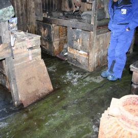 2004-05 Scott's 'Terra Nova' hut, Cape Evans, Interior (07)