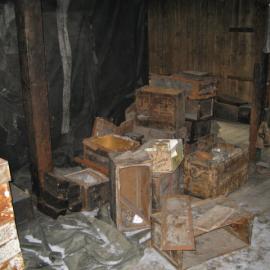 2006 Snow ingress inside Scott's 'Discovery' hut