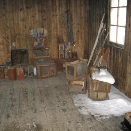 2006 Snow ingress inside Scott's 'Discovery' hut