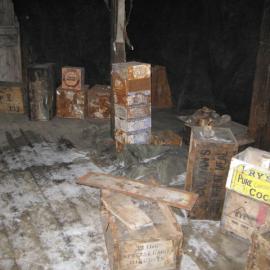 2006 Snow ingress inside Scott's 'Discovery' hut