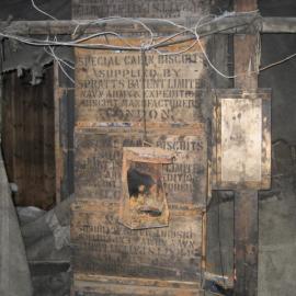 2006 Lamp holder hanging inside Scott's 'Discovery' hut, Hut Point