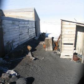 2006 North wall of Scott's 'Terra Nova' hut, Cape Evans