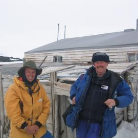 2003-04 AHT Heritage Carpenter Michael Powell and contracted Historian David Harrowfield