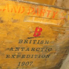 2003-04 British Antarctic Expedition 1907' box, Shackleton's 'Nimrod' Hut