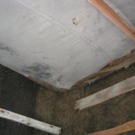 2003-04 Ceiling of darkroom in Shackleton's 'Nimrod' Hut