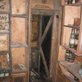 2003-04 Entrance to darkroom in Shackleton's 'Nimrod' Hut
