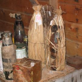 2003-04 Food supplies in galley of Shackleton's 'Nimrod' Hut (010)