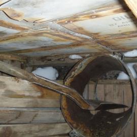 Snow Ingress in Annexe of Scott's 'Terra Nova' hut (003)