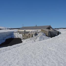 Northwest elevation of Scott's 'Terra Nova' Hut 
