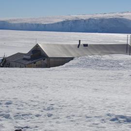 Southwest elevation of Scott's 'Terra Nova' Hut 