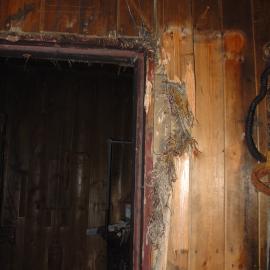 2003-04 Door frame into cold porch, Scott's 'Terra Nova' Hut