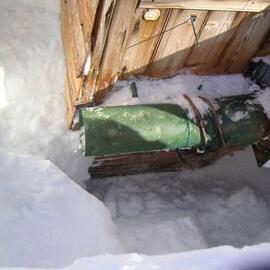 2002-03 Science corner - external instrument shelters and fixtures on south east corner