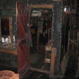 2003-04 Door to Ponting's darkroom in Scott's 'Terra Nova' Hut