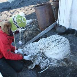 2008-09 'Terra Nova' hut, Western Annexe (019)
