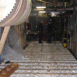 2008-09 'Terra Nova' hut, floor (032)