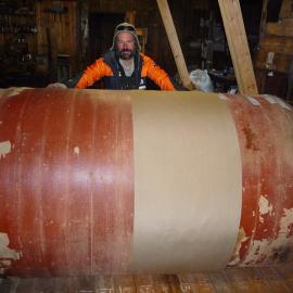 2008-09 'Terra Nova' hut, floor (465)