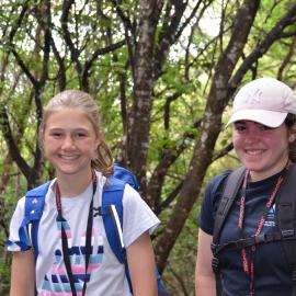 Young Inspiring Explorers Elsie and Carmina 