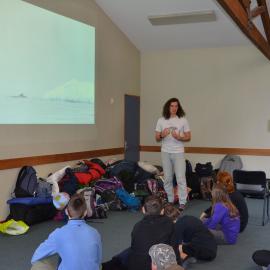 Inspiring Explorer alum Anzac Gallate's presentation