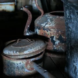 2008-09 'Terra Nova' hut, interior artefacts (374)