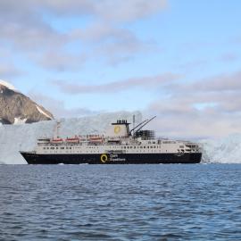 Quark Expeditions vessel, the 'Ocean Endeavour' (001)