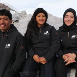 Inspiring Explorers A'aifou Kaufusi-Potemani, Jaylee Savage and Sadra Sultani (002)