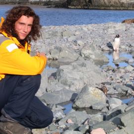 Inspiring Explorer Anzac Gallate and penguin pal