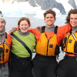 Inspiring Explorers Sadra Sultani, Ihlara McIndoe, Owain John and Anzac Gallate (002)