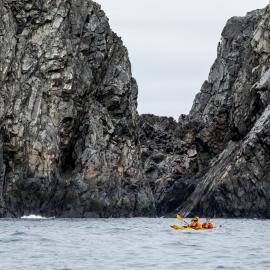 Deputy Principal Shauna Eldridge and Inspiring Explorer Jaylee Savage kayaking (004)