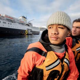 Inspiring Explorers A'aifou Kaufusi-Potemani and Anzac Gallate 